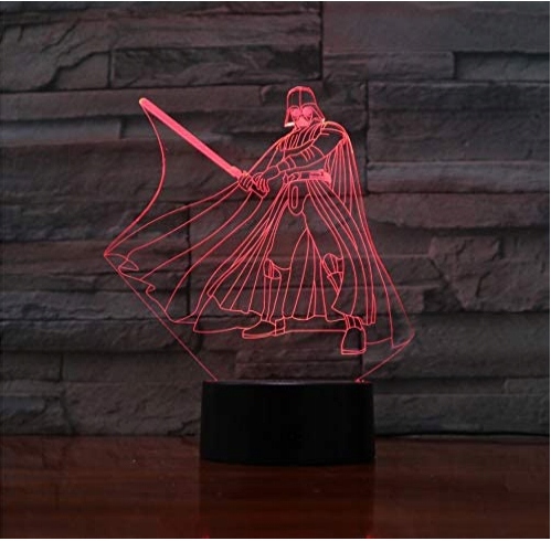 LAMPA 3D LED USB STAR WARS LORD VADER MIECZ PILOT Marka moXomi