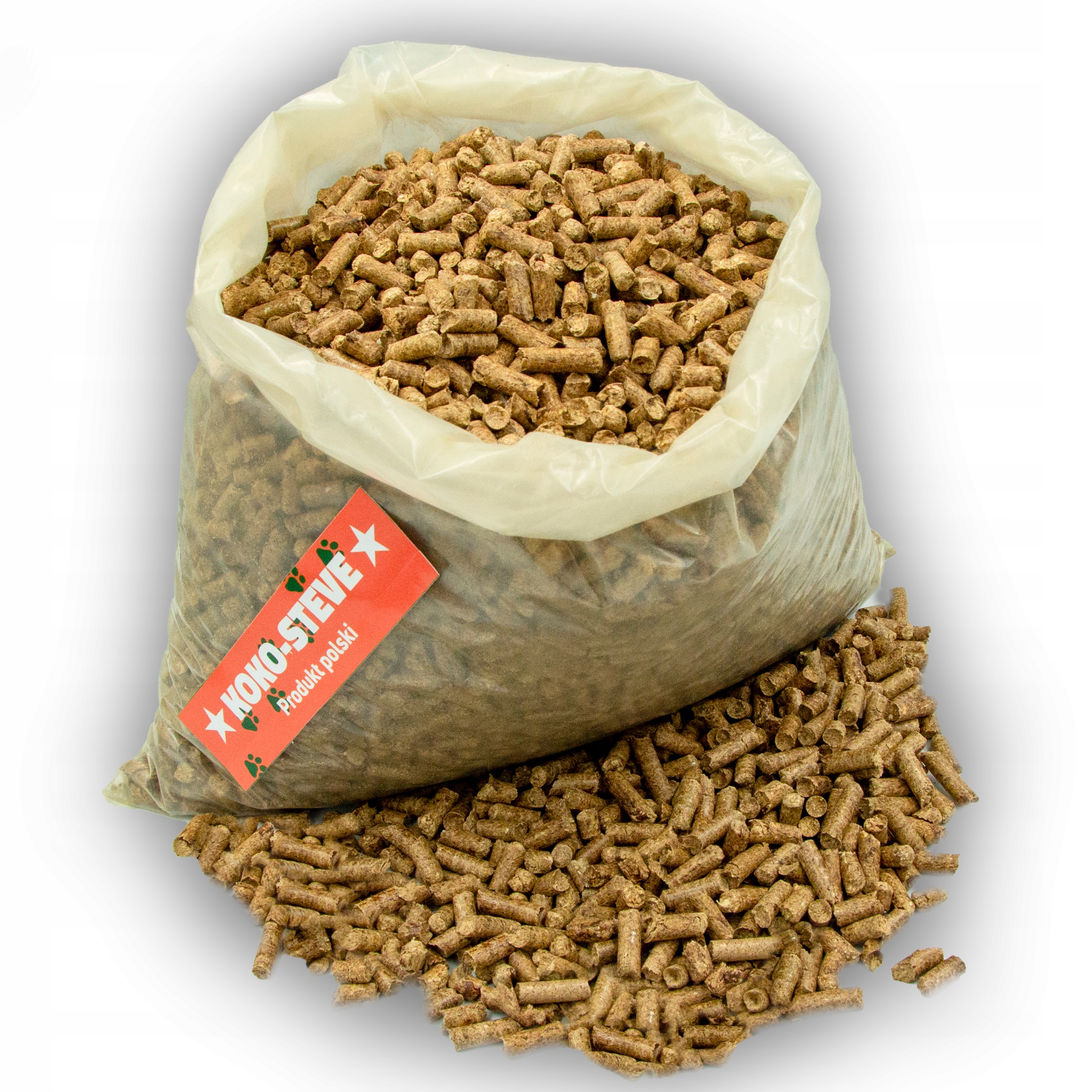 3x Stelivo Pro Kočky Přírodní Dřevěné Bezpečnostní Pelety 15 kg Celkem 30 kg