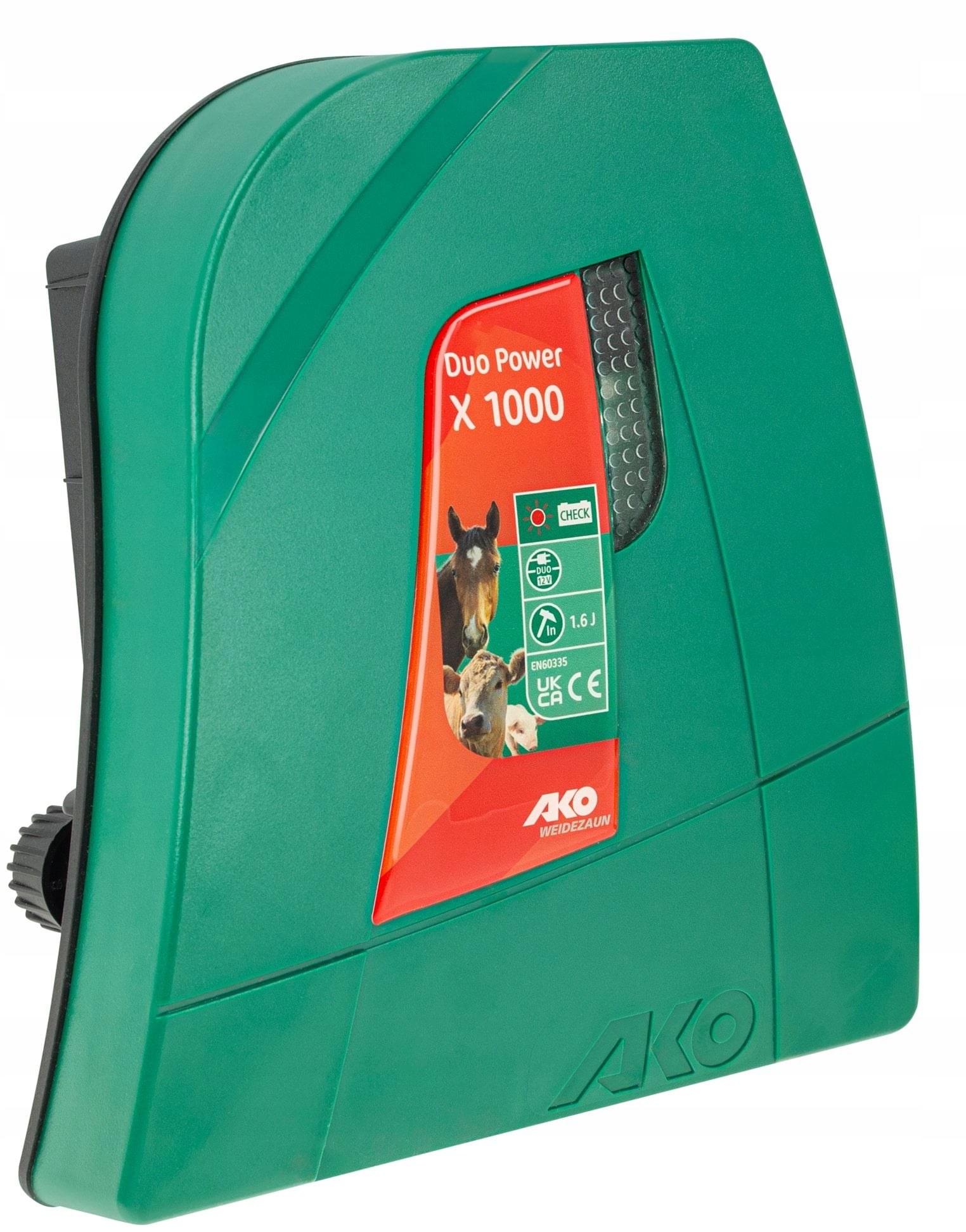 Univerzální Elektrizátor Duo Power X1000 Pro Koně Ovcí Koz 1,6J Ako