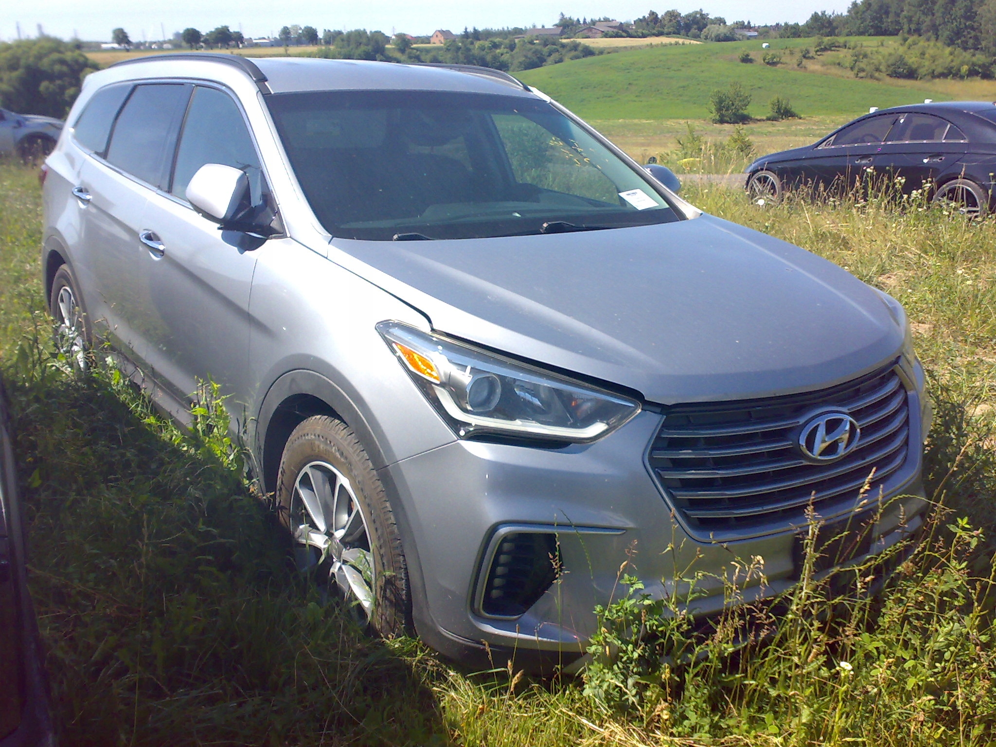 HYUNDAI SANTA ФЕ III 12-18 КАПОТ ФАРА КРИЛО БАМПЕР ПЕРЕДНЯ ПАНЕЛЬ РАДІАТОРИ РИЧАГ