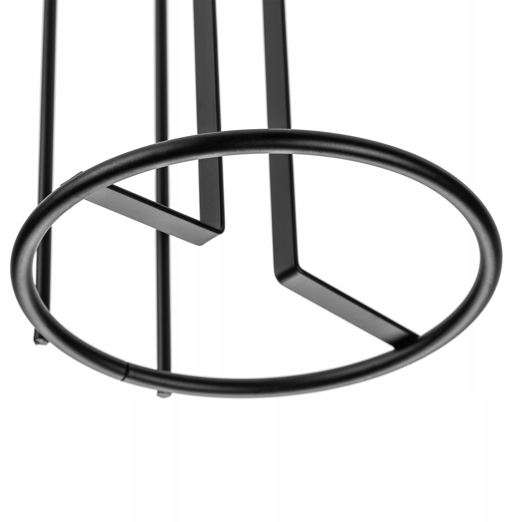 STOJAK UCHWYT NA RĘCZNIK PAPIEROWY PAPIER CZARNY LOFT STYLOWY DO ŁAZIENKI Materiał wykonania metal