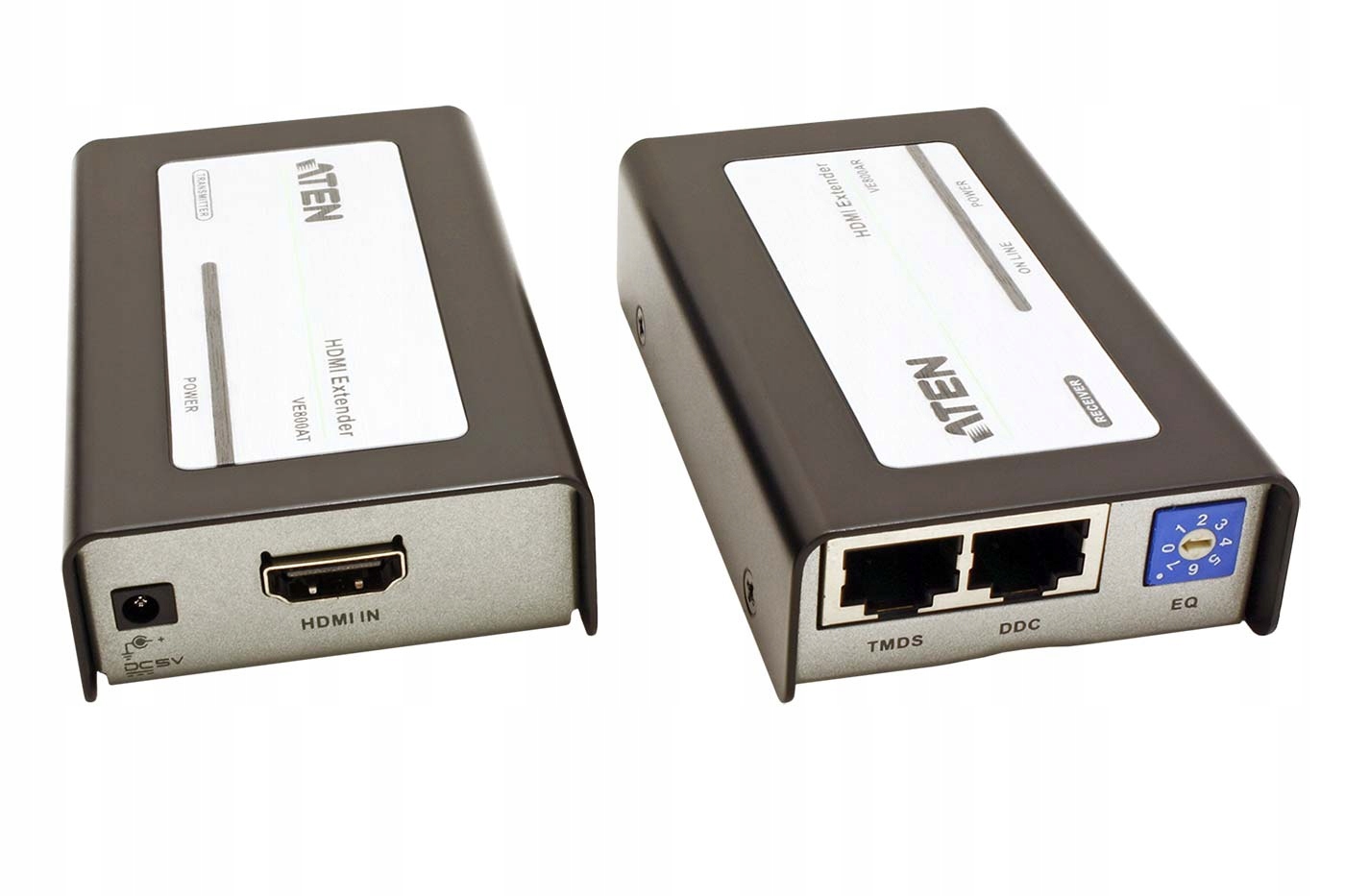 Aten Prodlužovací adaptér Hdmi, přes 2x Tp, 60m (VE800A)