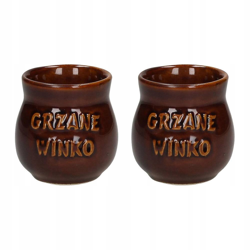 

Kubki kamionkowe Grzanego Wina grzańca 250 ml 2szt