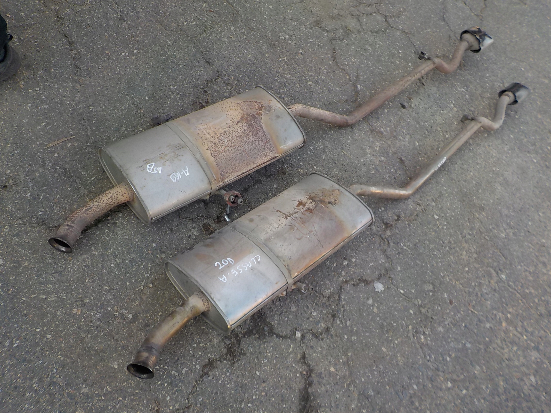 tlumik koncowy mercedes w169 2,0 cdi 2007r