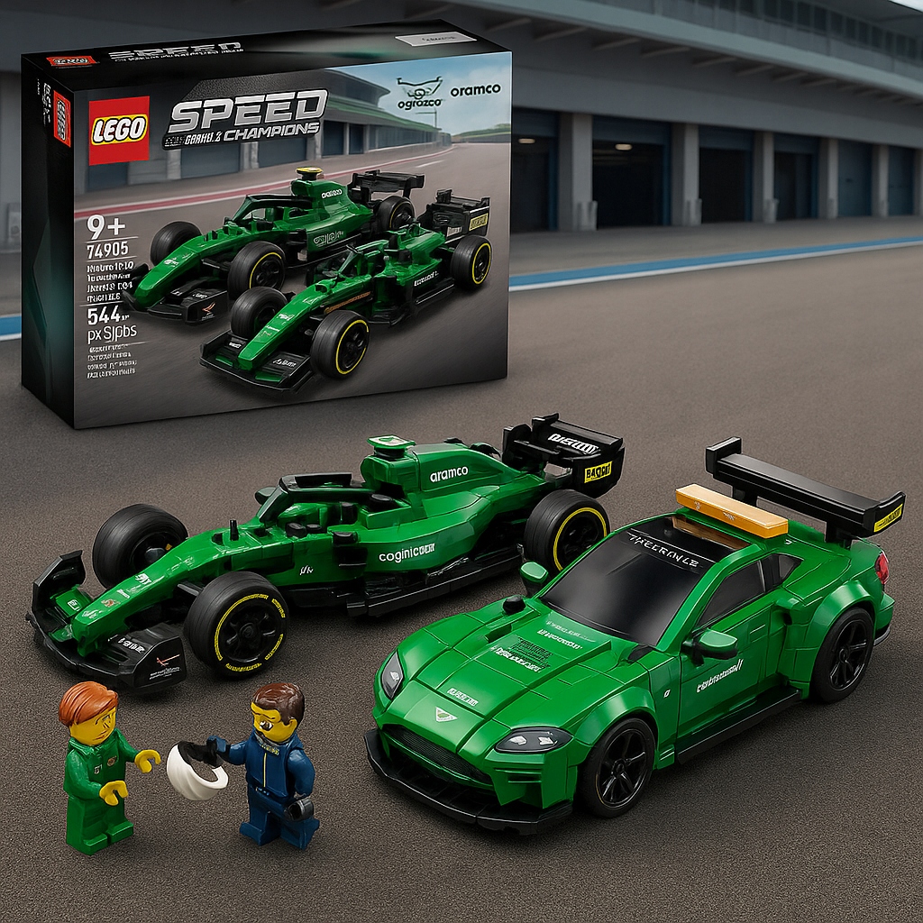 Speed Champions Aston Martin I AMR23 – Samochód Wyścigowy Wersja Sportowa