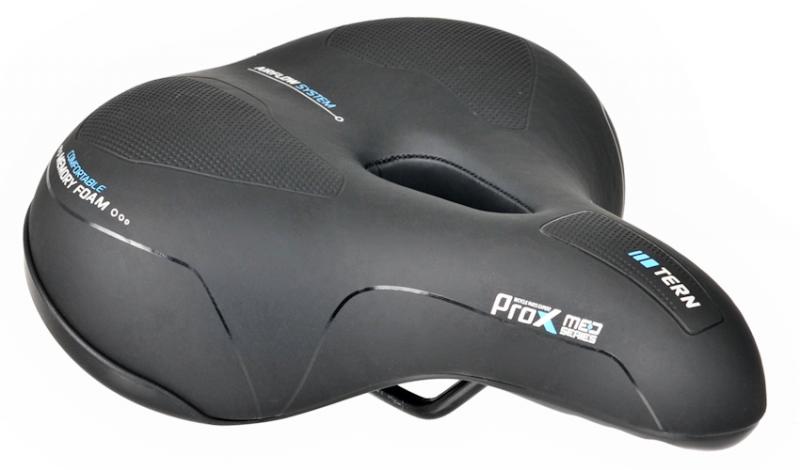 Siodełko Rowerowe Prox Tern Swan Elastomer Miejskie Trekkingowe 250x215mm