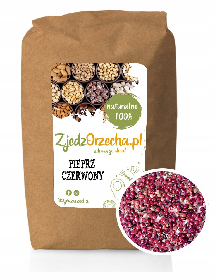 Levně Červená Pepř Zrna 10kg 10000g