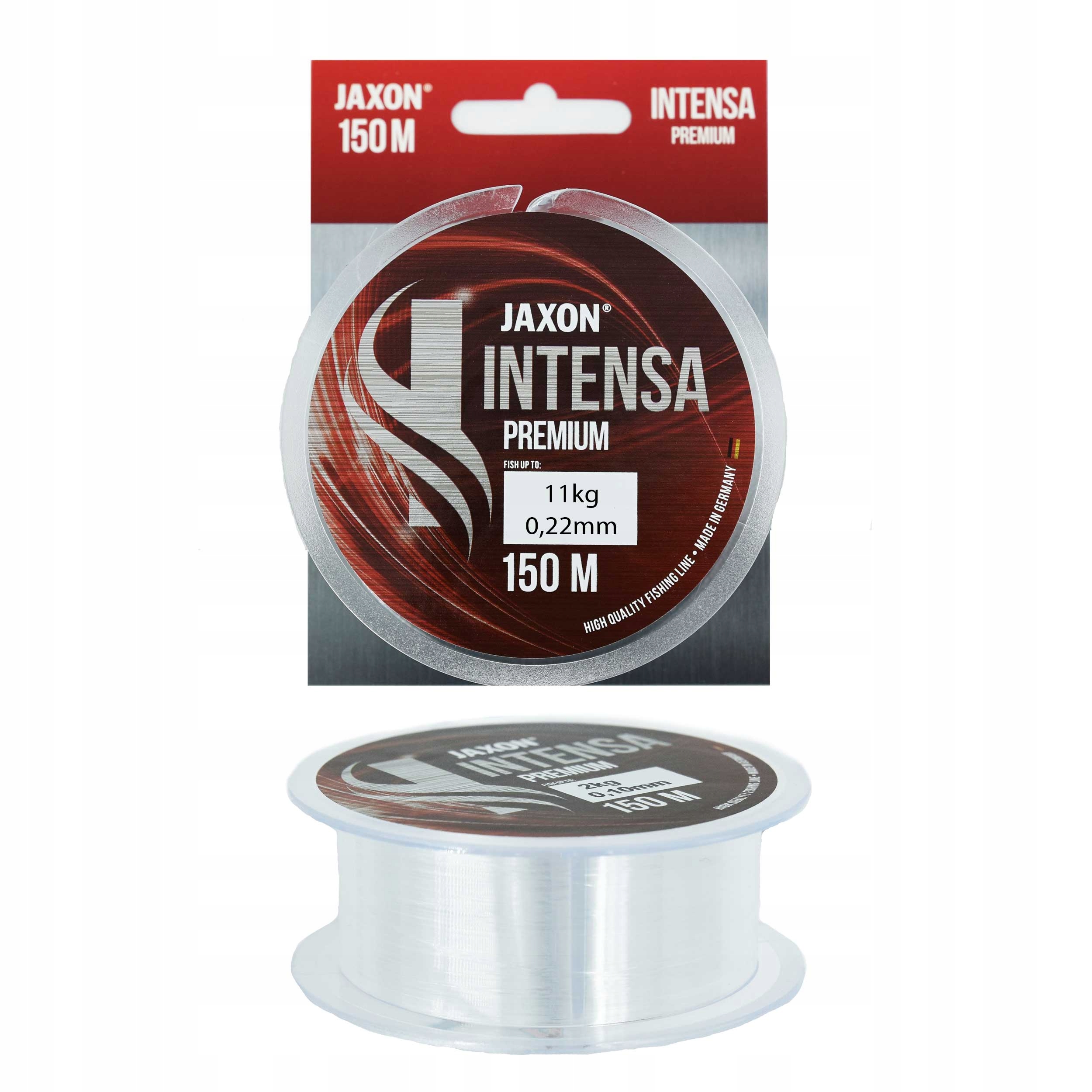 Żyłka uniwersalna Jaxon Intensa Premium 0,22mm 150m 11kg 1szt.
