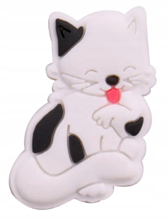 6x Wpinki / Przypinki do butów Crocs i podobnych - Kotki Waga produktu z opakowaniem jednostkowym 0.01 kg