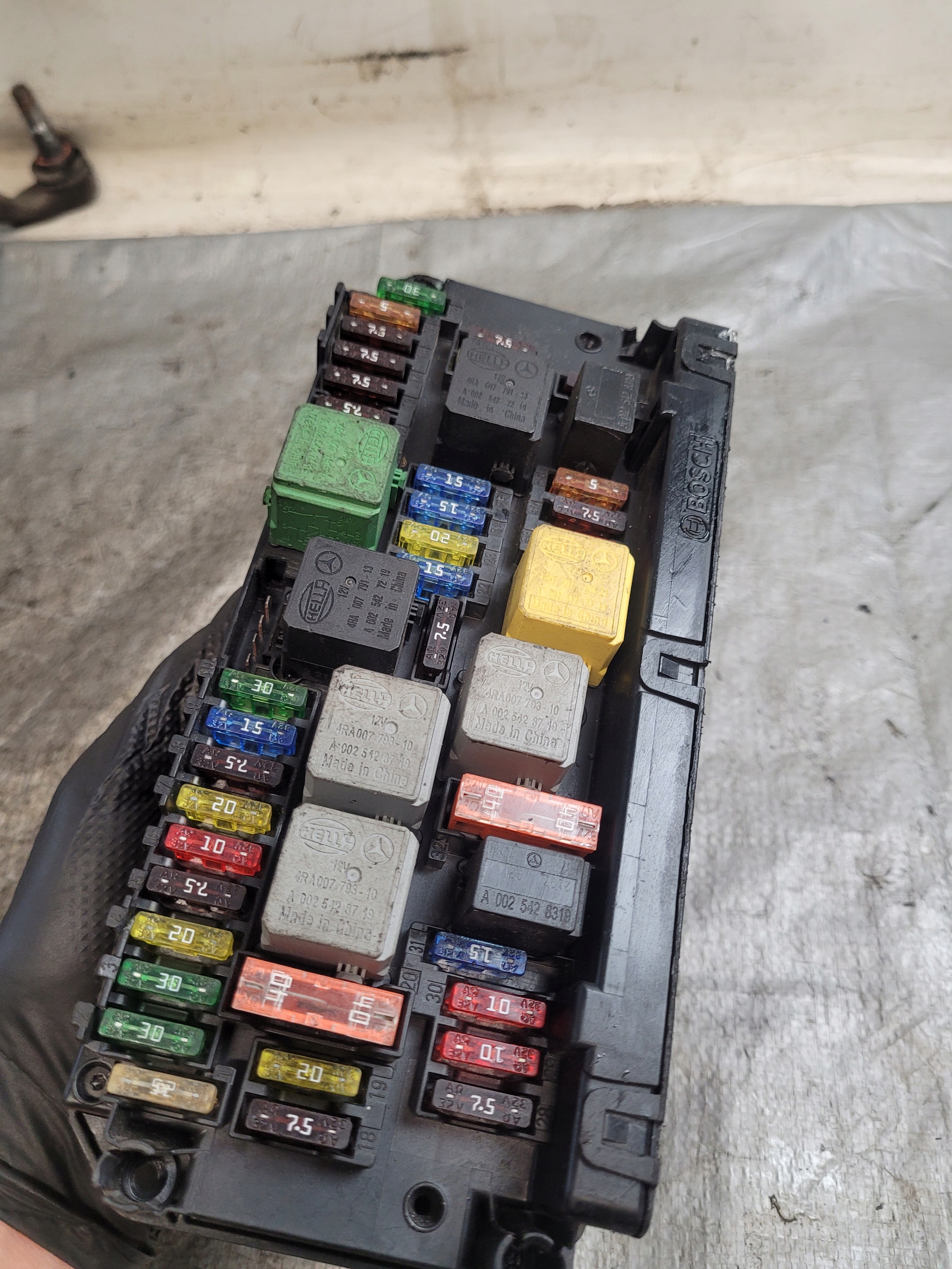 module control unit SAM OE A2129003614 MERCEDES E KLASA W212 13r. EU