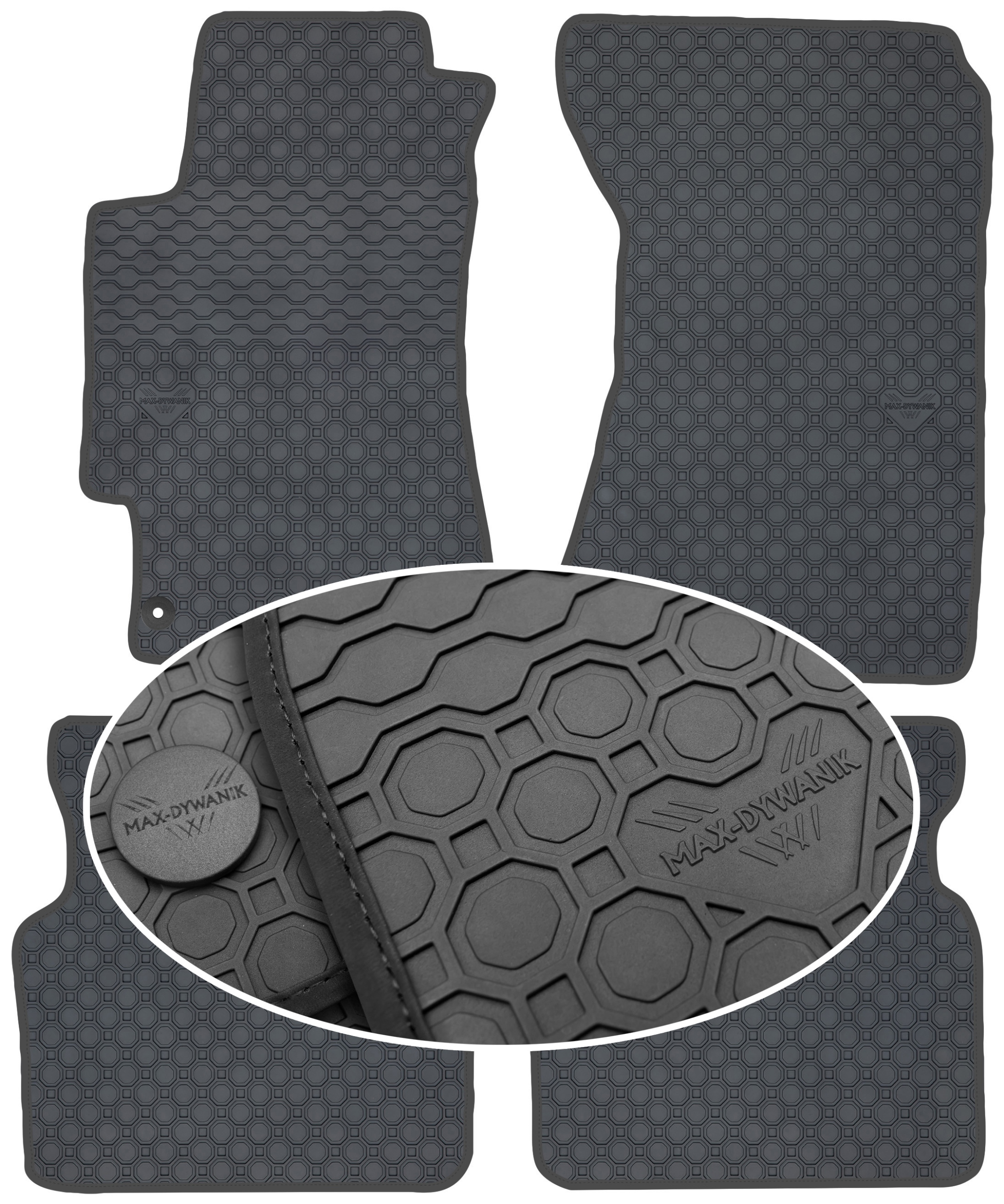 Килимки Max-Килимок резинові 107669600000 4 el.