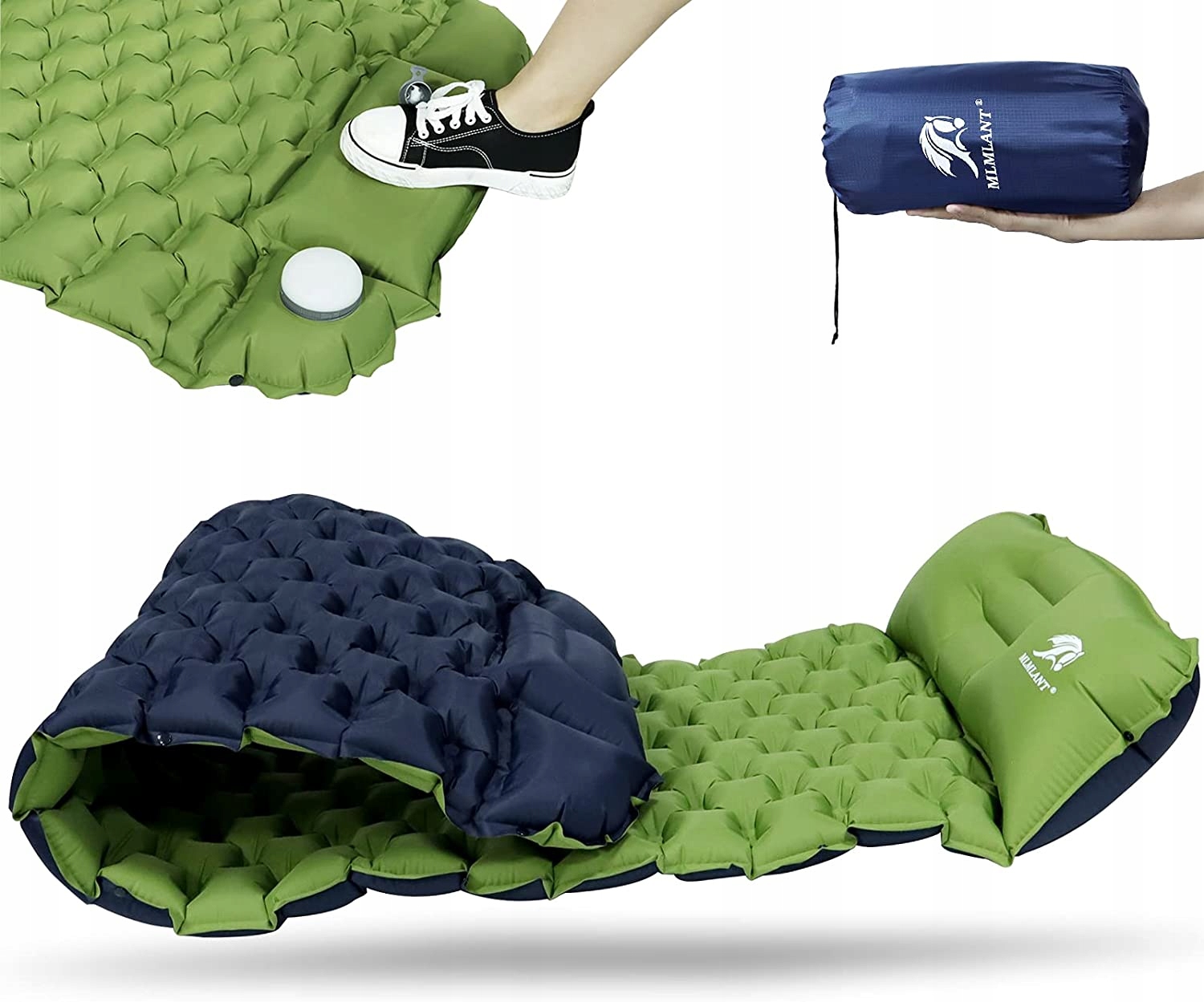 MATERAC TURYSTYCZNY SAMOPOMPUJĄCY 195x64CM LEKKI PREMIUM Marka MLMLANT