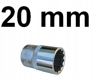 

Nasadka 1/2'' 12-kątna 20mm S04H4920 Jonnesway