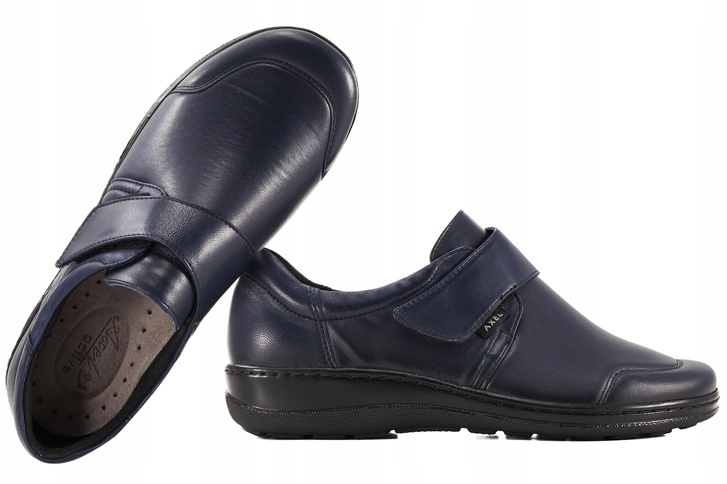 Axel 1705 Comfort Polobotky Na Haluhsy Shóra/ Stretch Tuhost H 36 Tmavě modrá