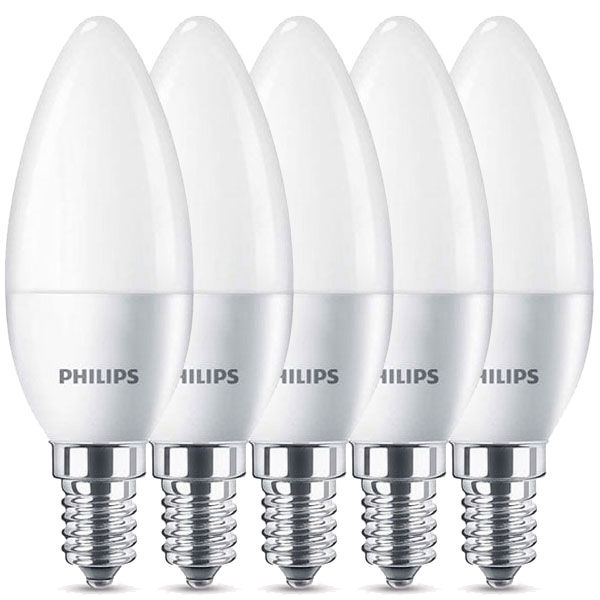 

5 x Żarówka Led E14 5,5W=40W 520lm Philips 4000K