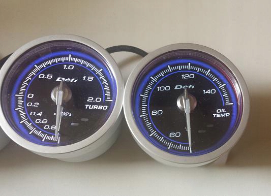 DEFI C2 style temperatura oleju 60mm / HKS APEXI Producent Auto gauge