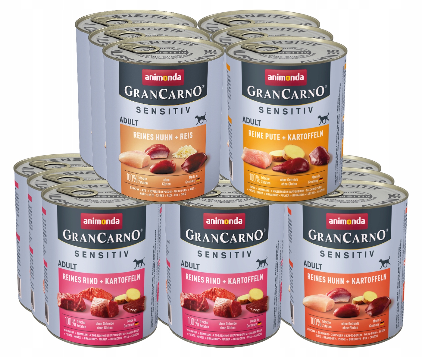 Levně Animonda GranCarno Sensitiv MIX Set 800g x30