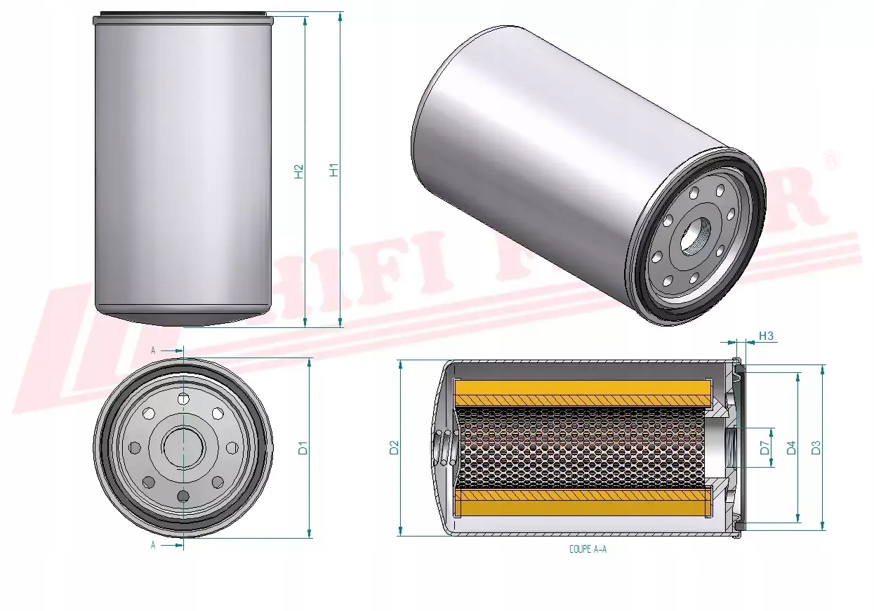 FILTR PALIWA HIFI SN25106 Producent części Hifi