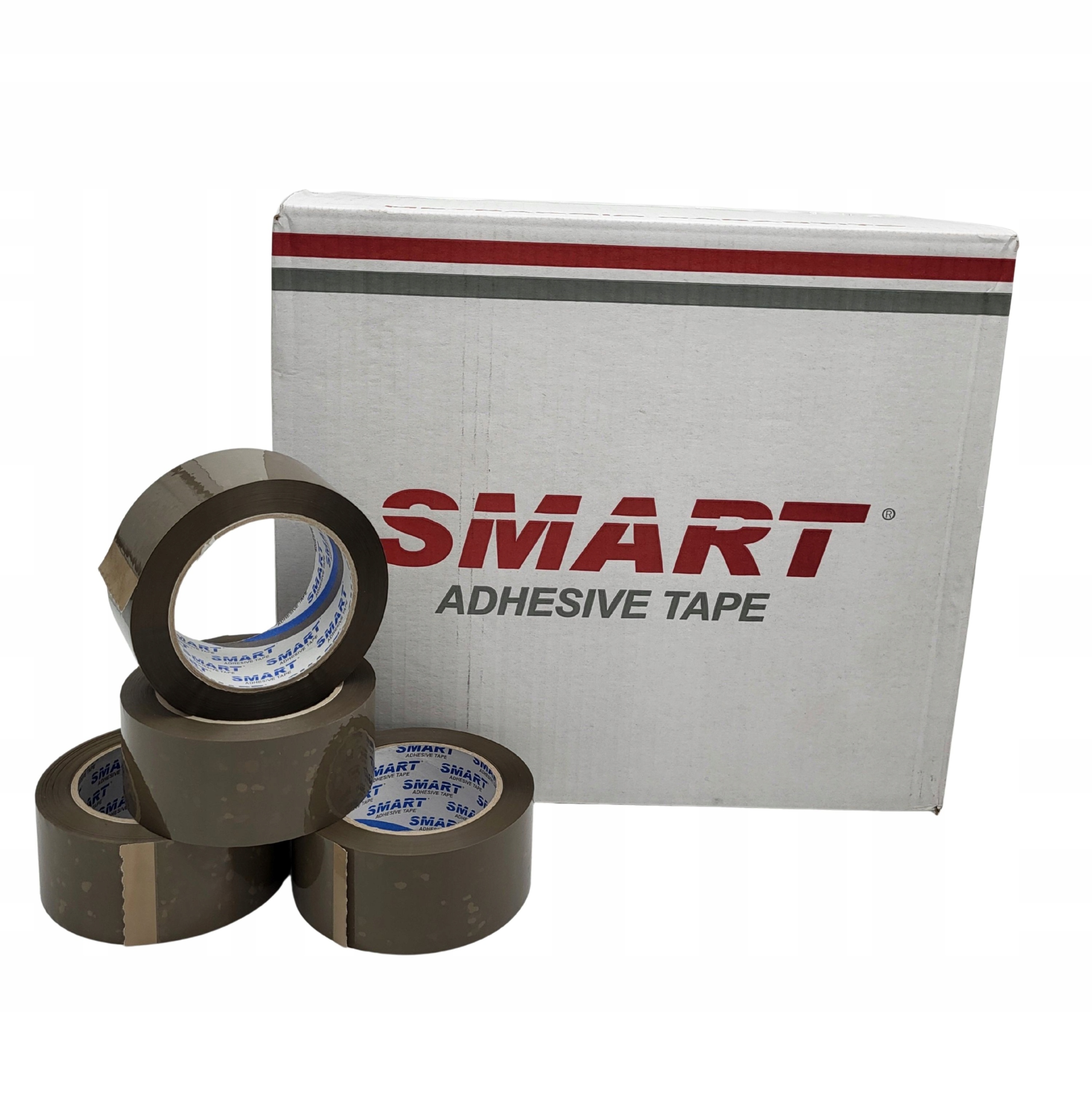 Taśma pakowa do pakowania Smart brązowa długa 132y karton 36 szt.
