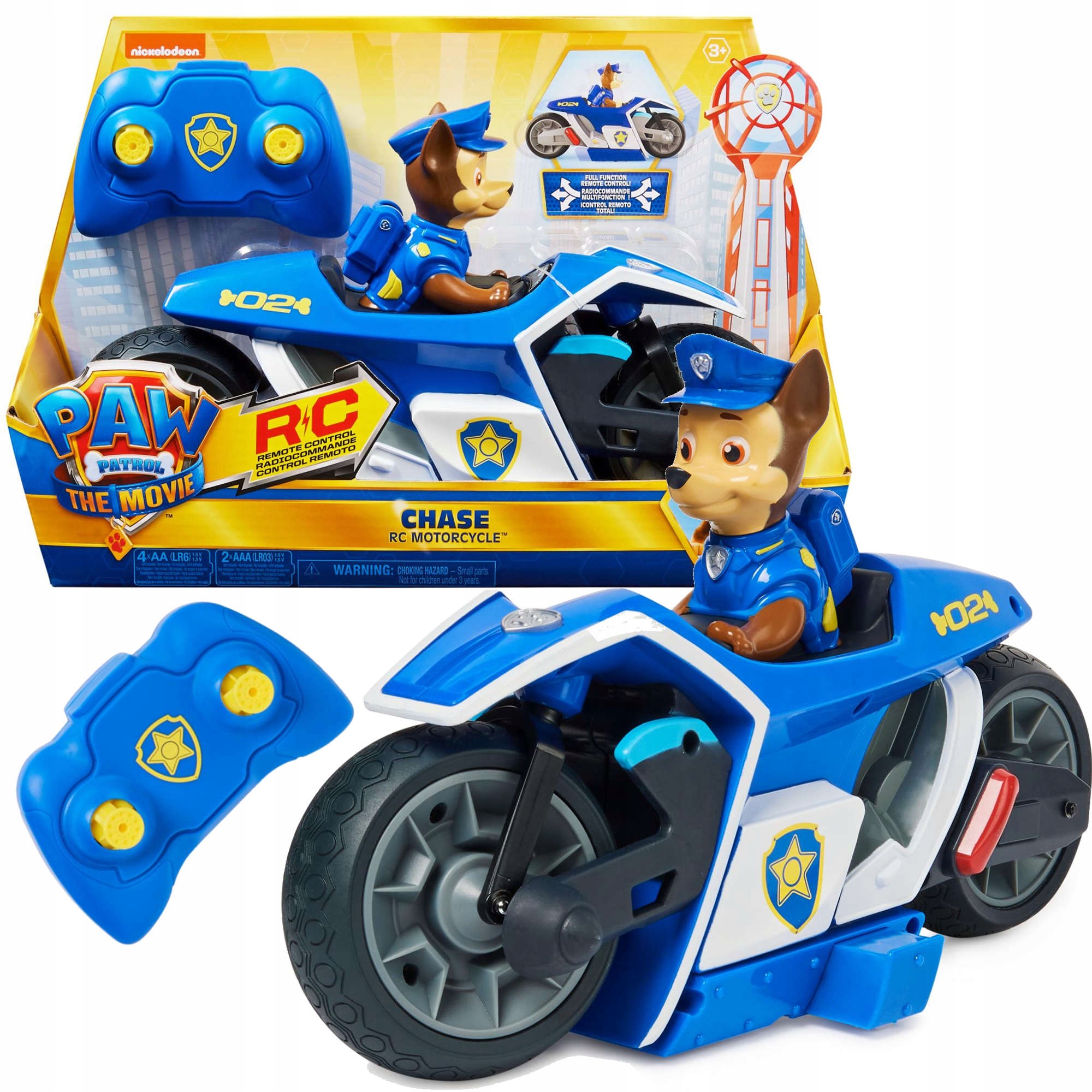 

Psi Patrol Film Chase Zdalnie Sterowany Motor Rc