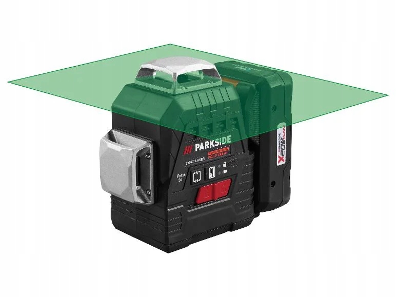 Parkside Performance Pkllp 3360 A1 Laser 360° Aku 4Ah Smart Ładowarka