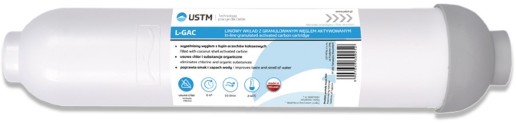 

Wkład Liniowy Węglowy Osmoza Ro 5,6,7 1/4 Gw Lgac