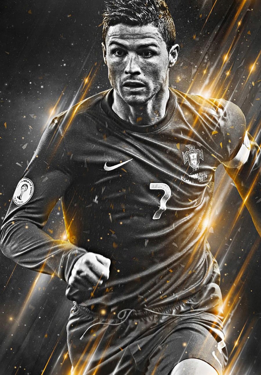 Plakat, CR7, CRISTIANO RONALDO, Portugalia