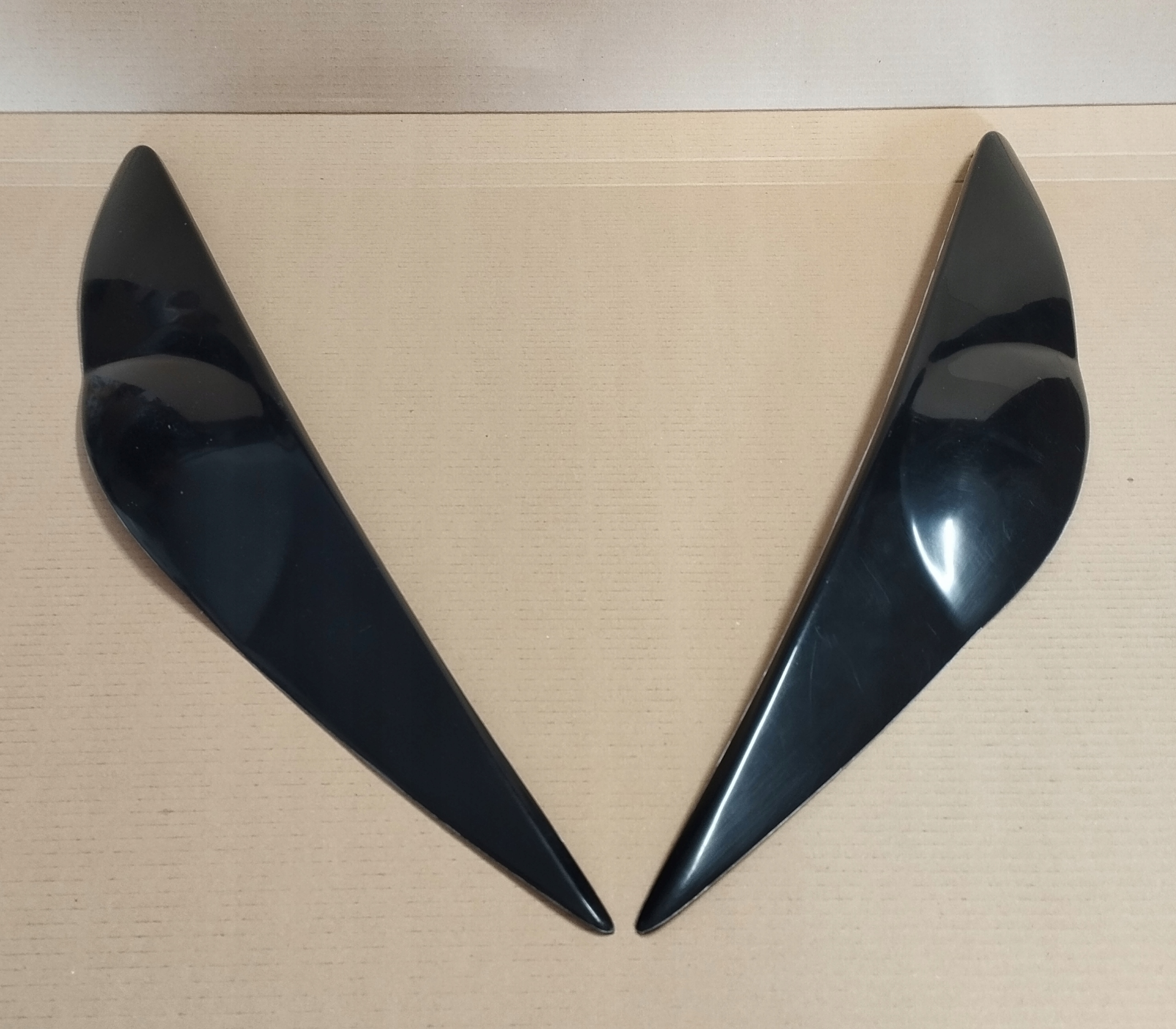 Brewki na lampy Peugeot 307 polift 2005 - 2008 plastik abs Producent inny