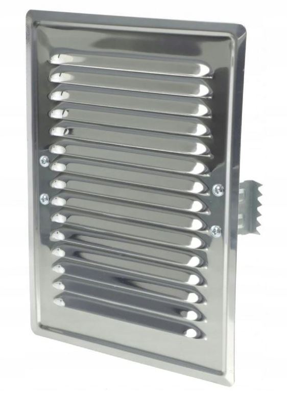 

Kratka Wentylacyjna Nierdzewna 14x21Z Łapkami Inox