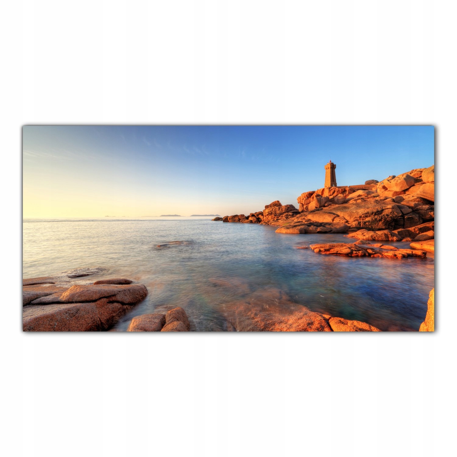 

Obraz na szkle Foto Latarnia Morska Morze 120x60