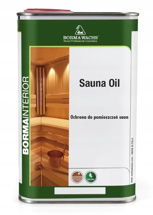 Olej Do Impregnacji Drewna W Saunie Borma Wachs Sauna Oil 5L