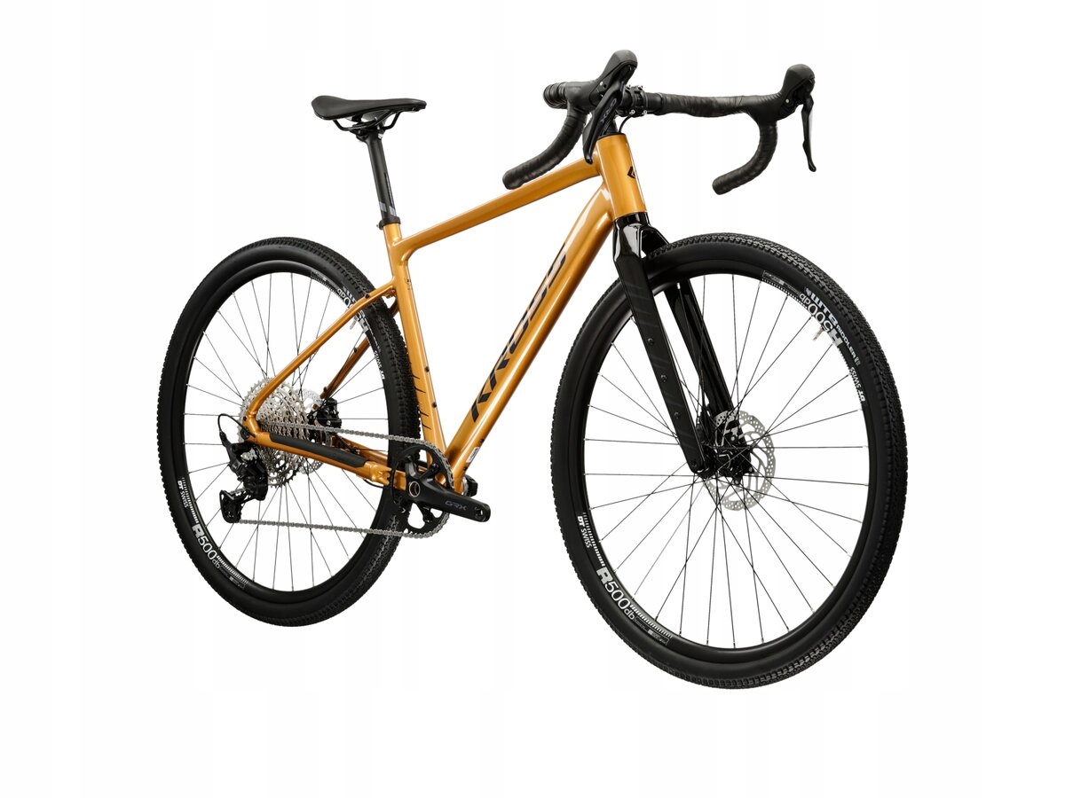 Kross Esker 5.0 28" Złoto Grafitowy Połysk Xs 17" Wtb 2025 gravel 1x12