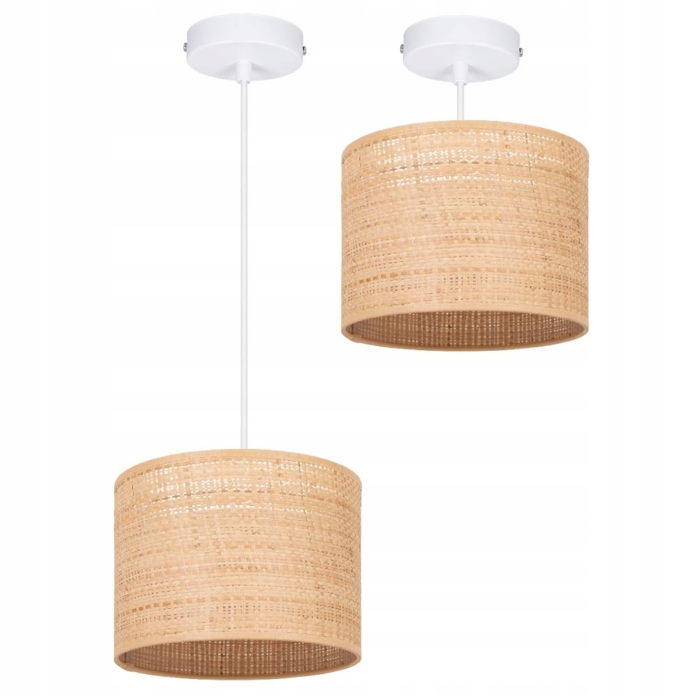 

Nowoczesna Lampa Sufitowa Wisząca Ratan Rattan