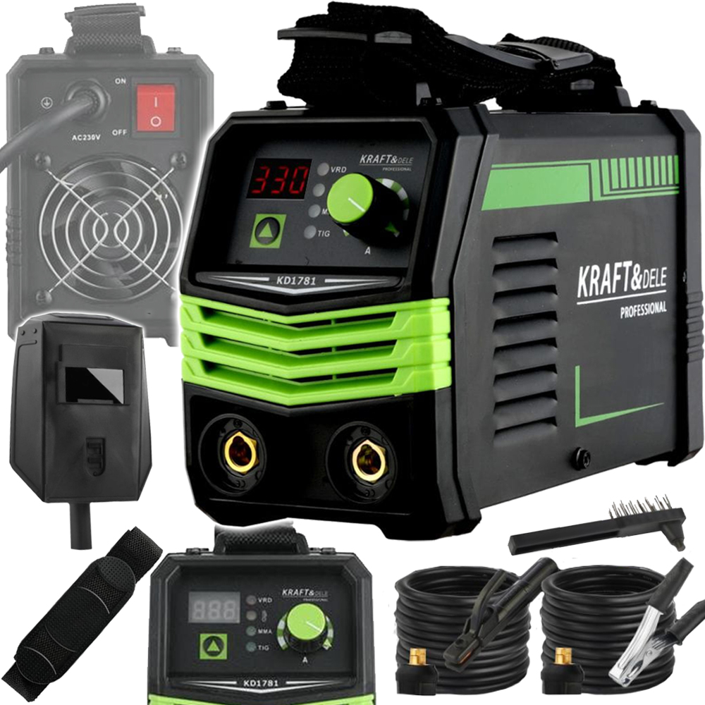 ИНВЕРТОРНЫЙ СВАРОЧНЫЙ АППАРАТ 330A MMA TIG LIFT VRD IP21 ДИСПЛЕЙ