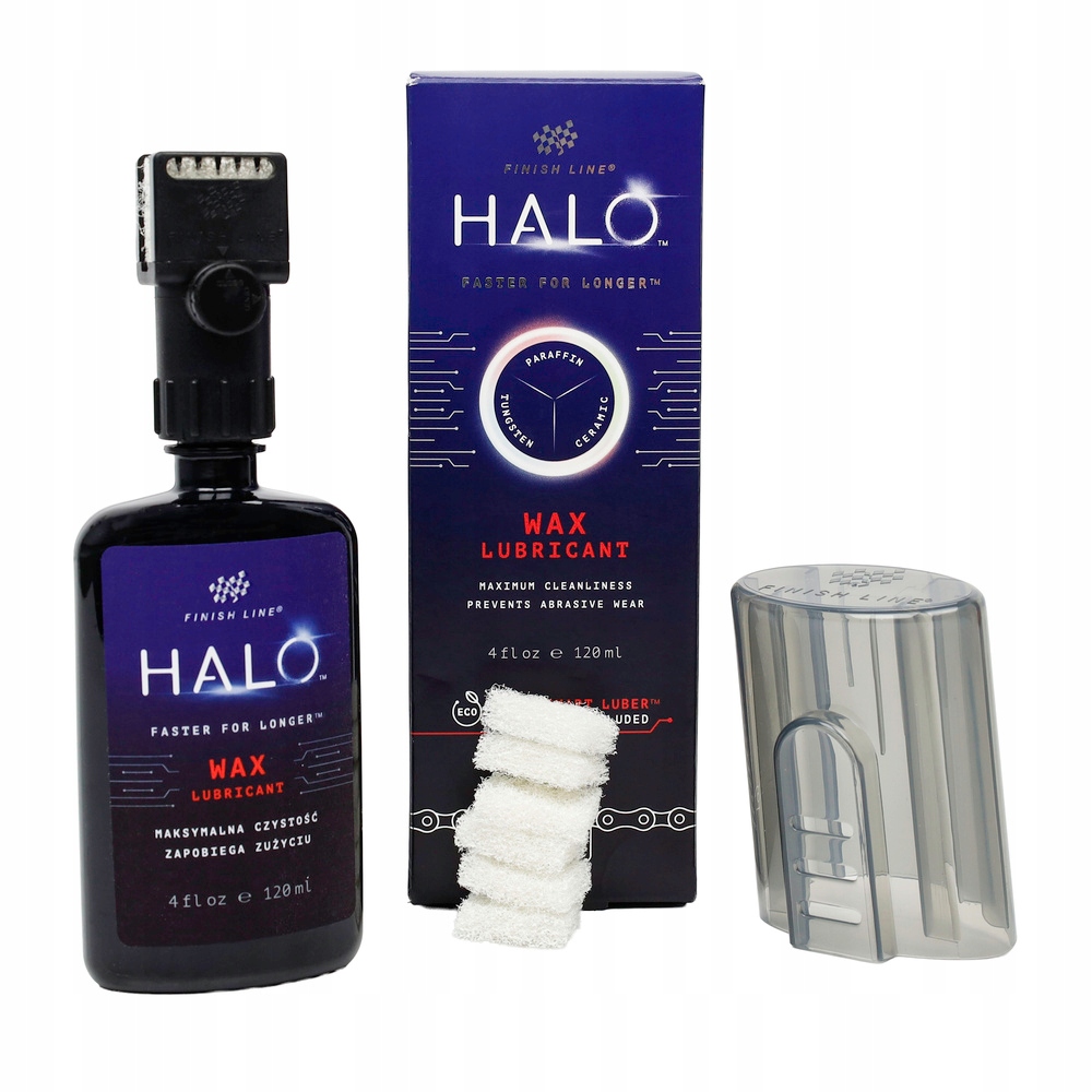Olej smar Wosk łańcucha rowerowego Finish Line Halo Wax 120ml Smart Luber
