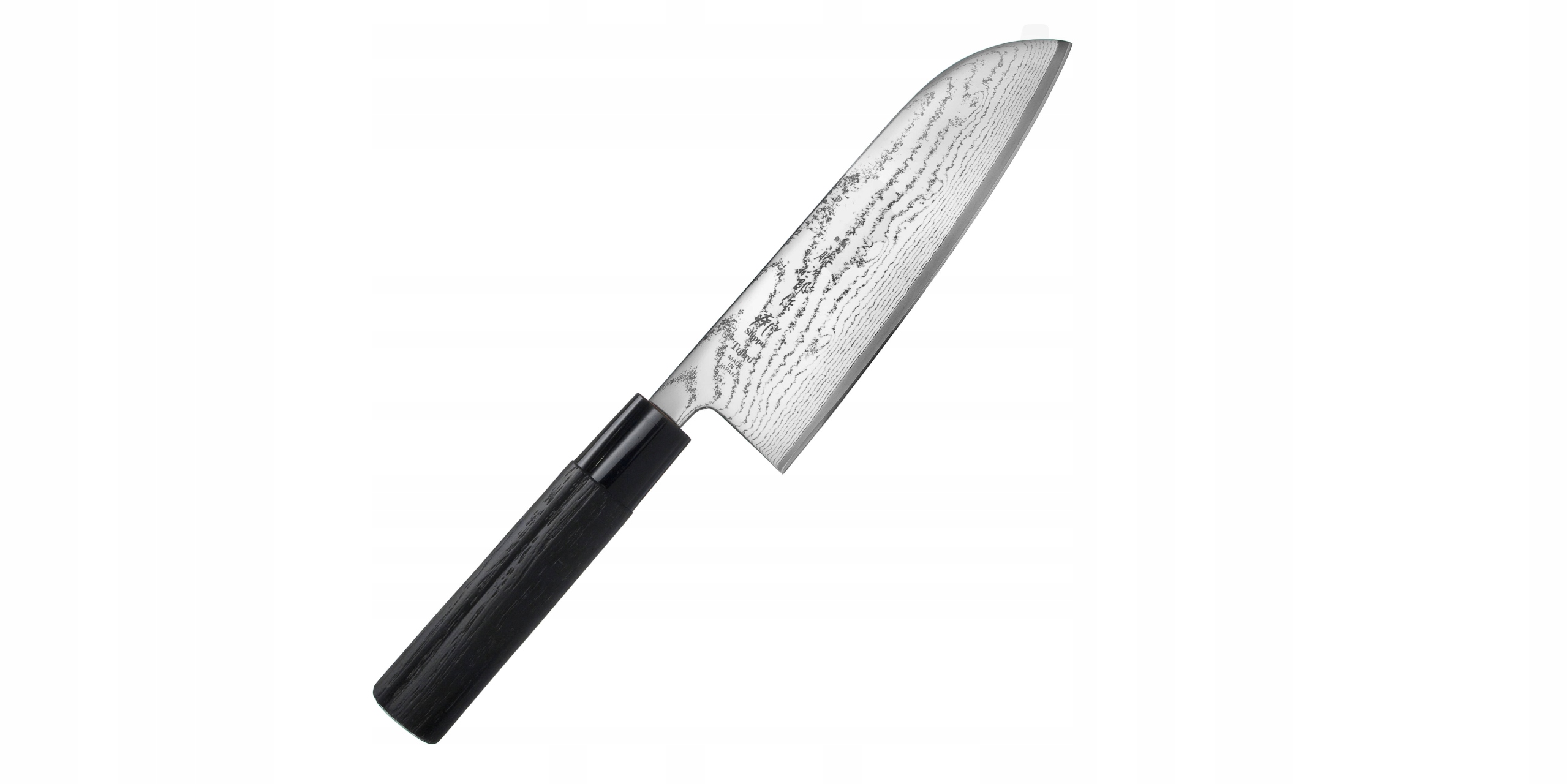 Tojiro Shippu Black VG-10 Nôž Santoku 16,5 cm