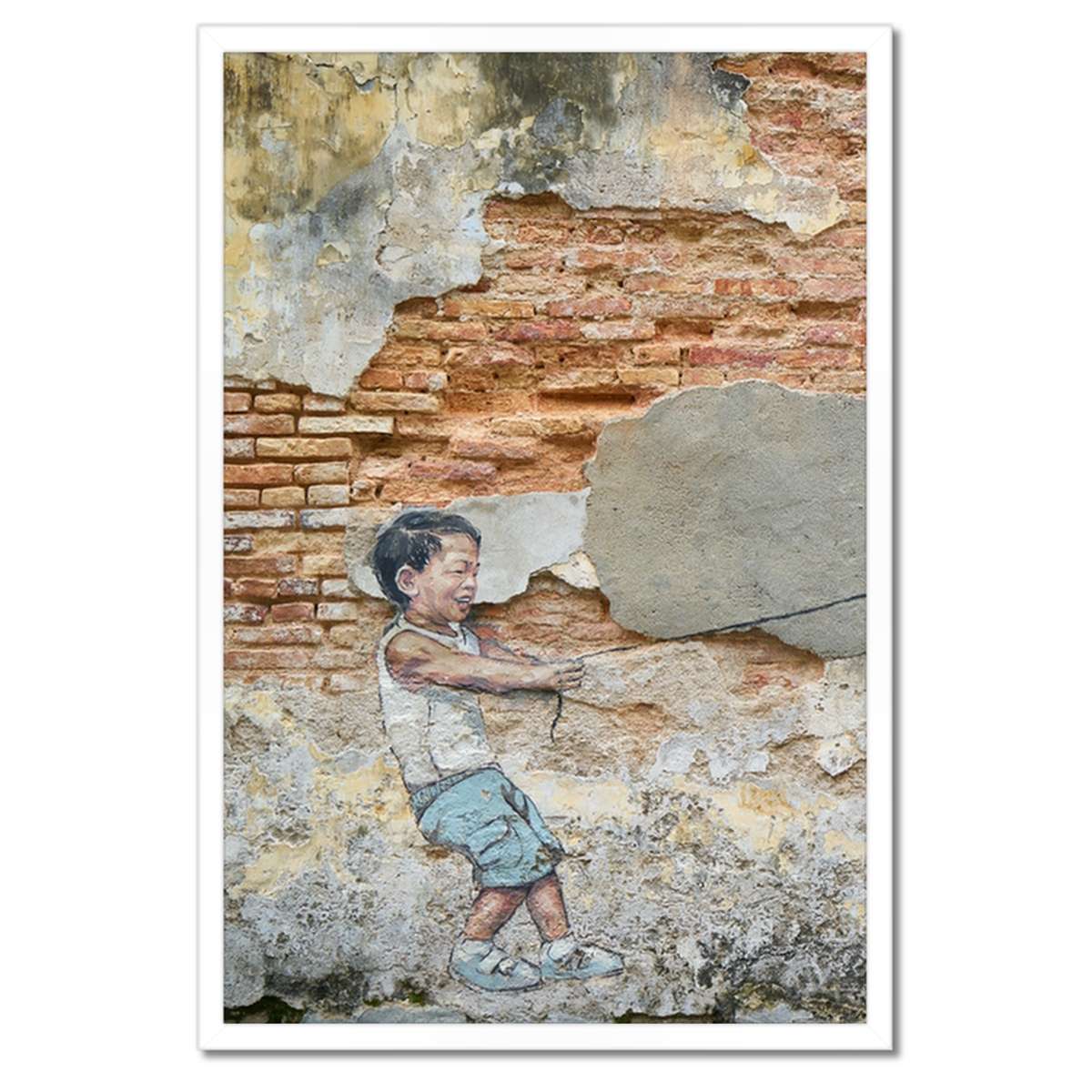 Plakáty v rámu 40x60 Graffiti Pouliční umění
