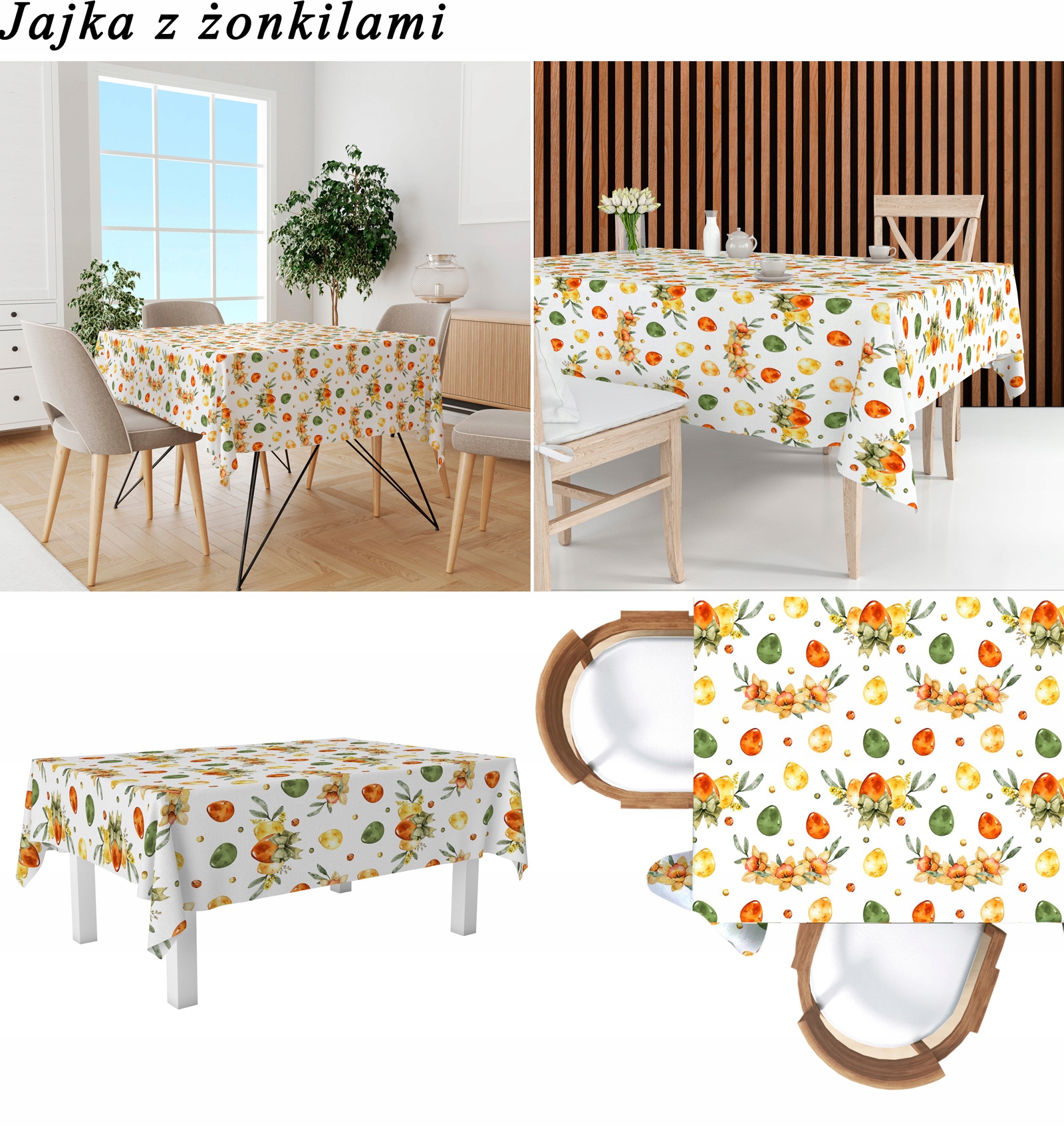 OBRUS PLAMOODPORNY 120X160 WZORY Kształt prostokątny