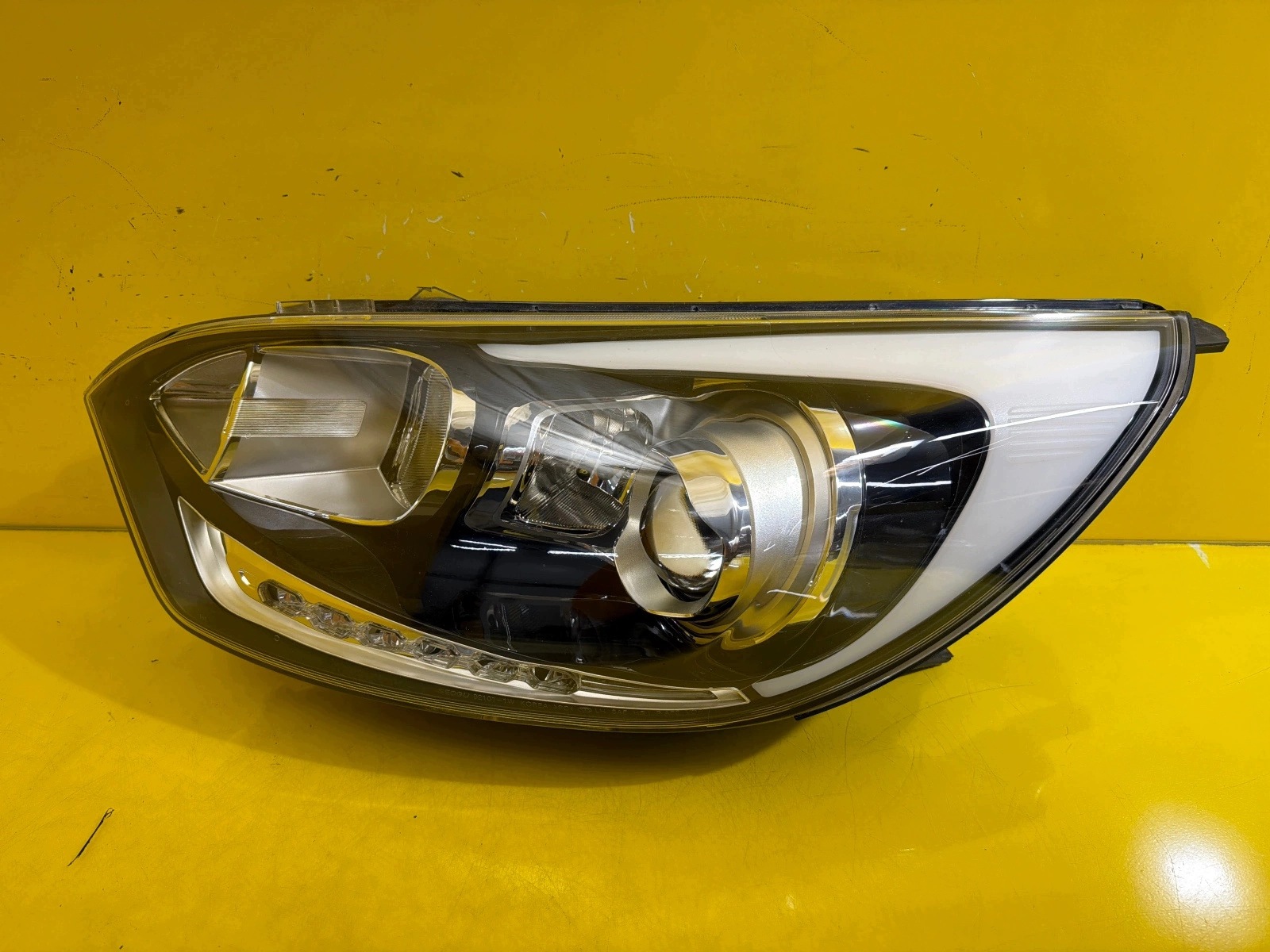 light left Kia Rio III HB 2011-2014 lens + Led