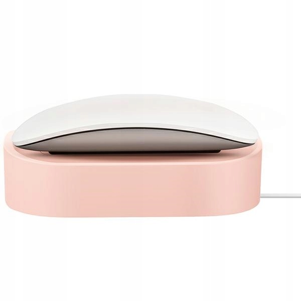 Dokovací Stanice Uniq Nova Pro Apple Magic Mouse Růžová, Bezdrátové Nabíjení