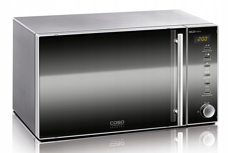 Caso MG20 Menu Kuchenka Mikrofalowa Wolnostojąca, 800W, 20L
