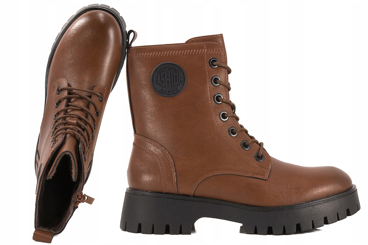 Sergio Leone TR710-S Zimní Boty Dámské Kotníkové Boty Trapery Kozačky Kůže 36