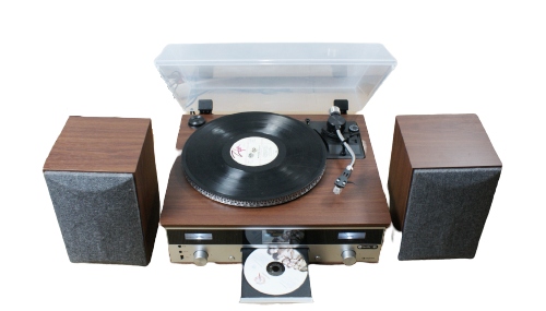 Auna 10034090 wieża gramofon radio internetowe USB CD/MP3 Radio AM DAB FM internetowe