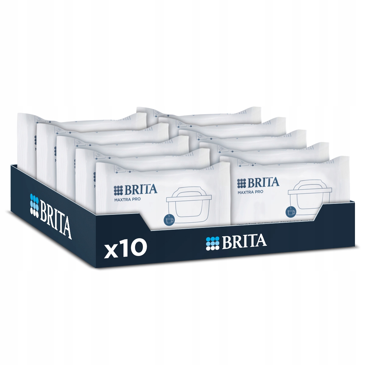 Zestaw Brita Filtr wkład do wody twardej Maxtra Pro Hard Water 10 sztuk