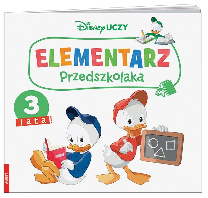 ELEMENTARZ PRZEDSZKOLAKA 3 LATA. DISNEY UCZY