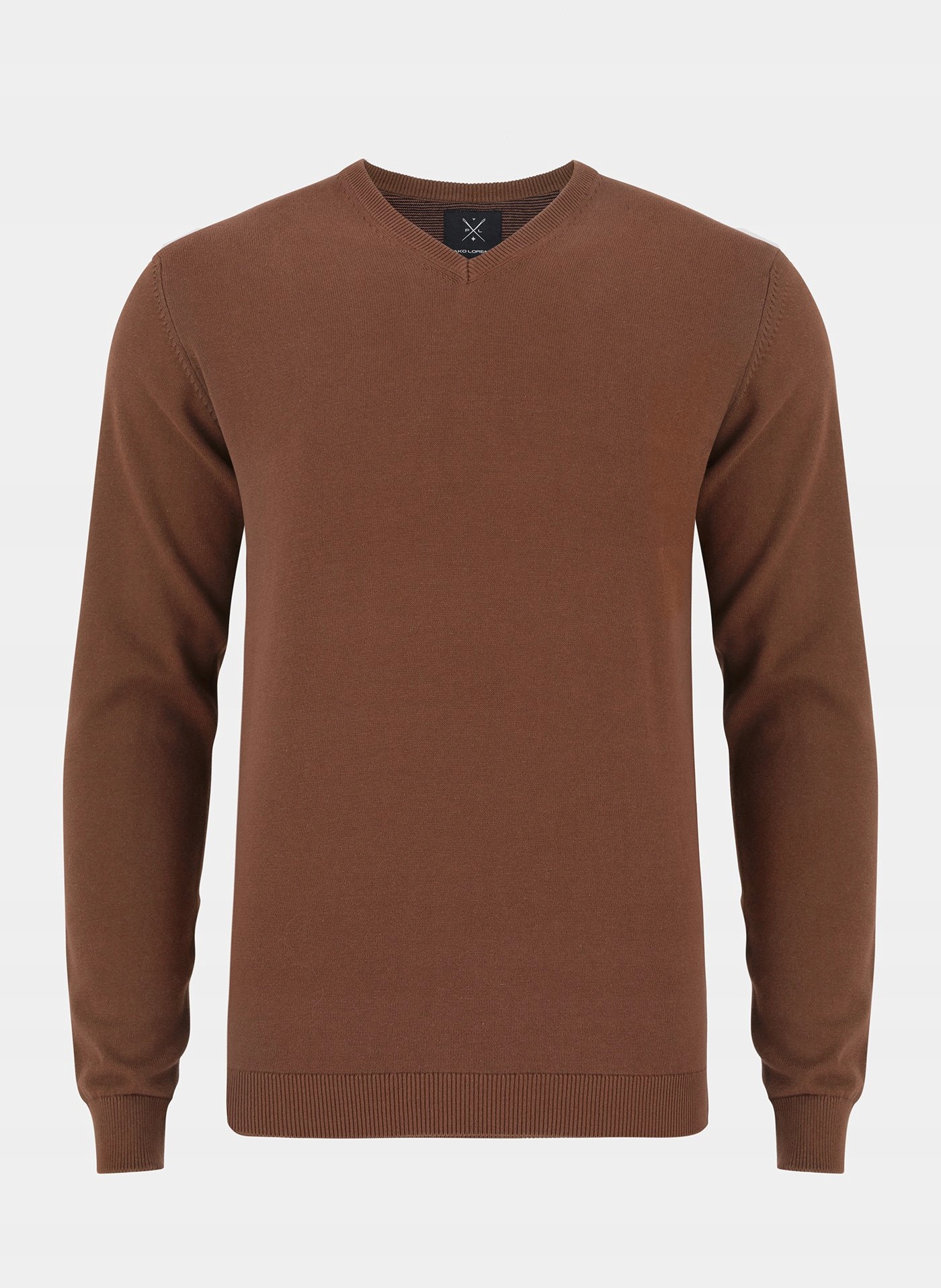 

Sweter męski brązowy w serek Pako Lorente roz. M