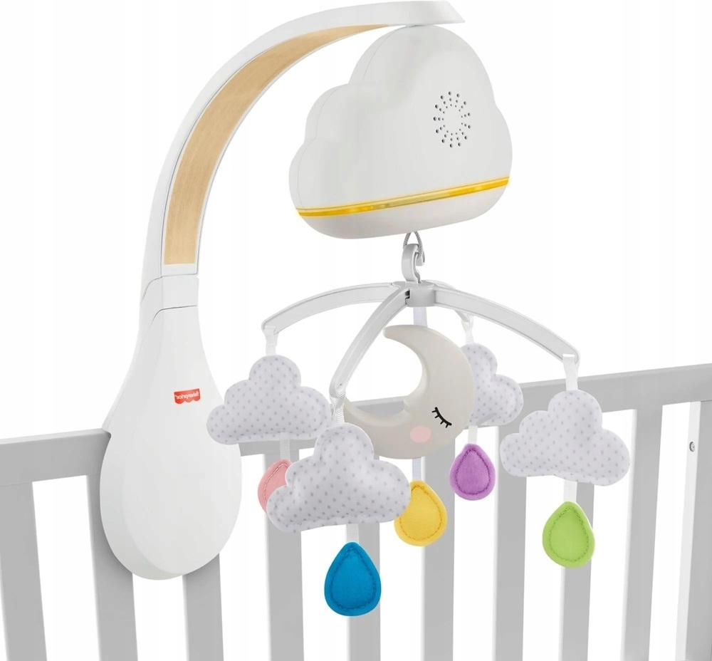 Fisher Price Karuzela Nad Łóżeczko Chmurki Pomaga Zasnąć Uspypia Pozytywka
