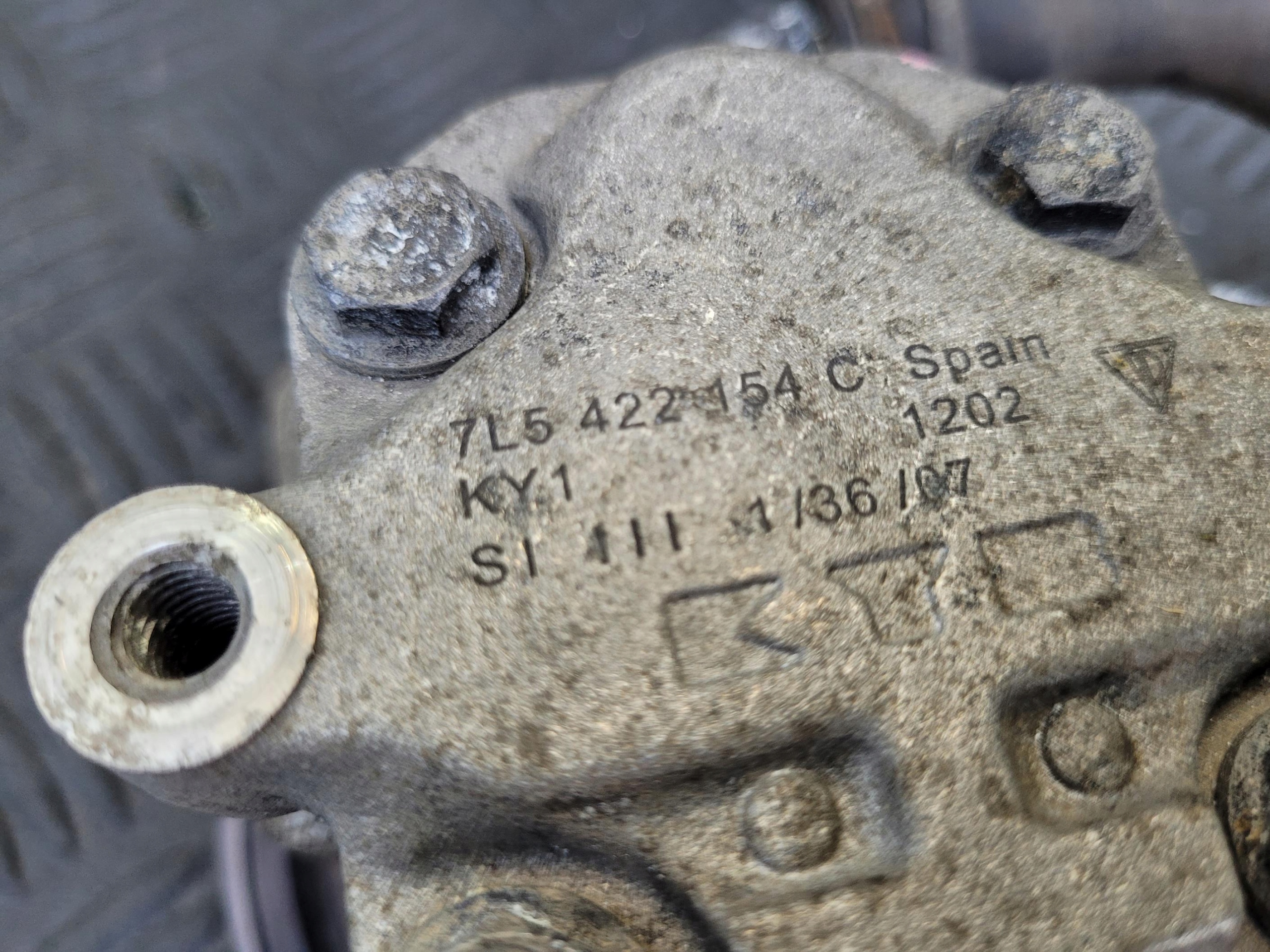 Pompa servosterzo 7L5422154C PORSCHE CAYENNE e 7L 9PA LIFT 3.6