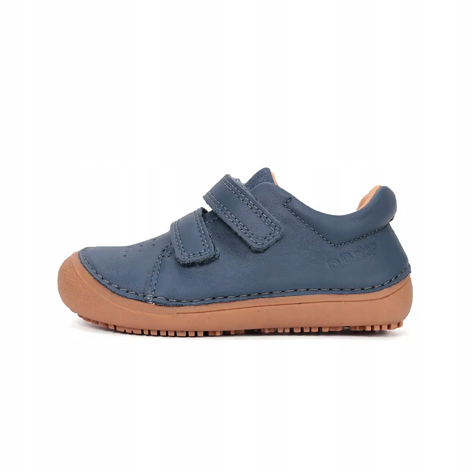 Półbuty skórzane barefoot D.D. Step S063-61983 Royal Blue 33