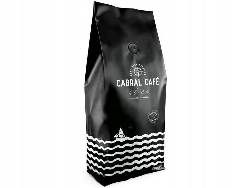 Kawa ziarnista Cabral Cafe Black 1 kg (Rzemieślnicza)